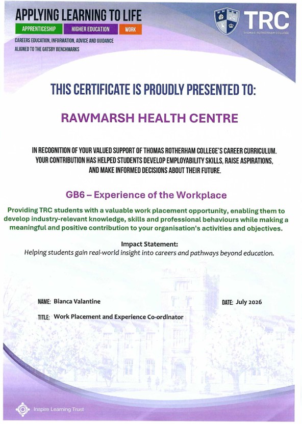 Trc Certificate